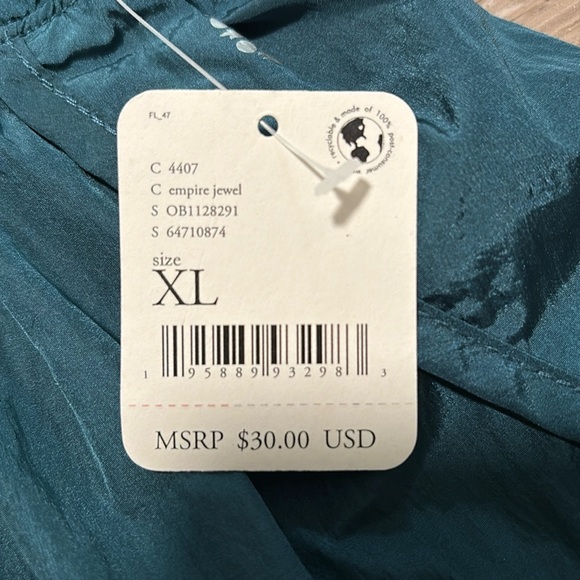 NWT FP Movement The Way Home Dark Teal Shorts - Picture 2 of 5